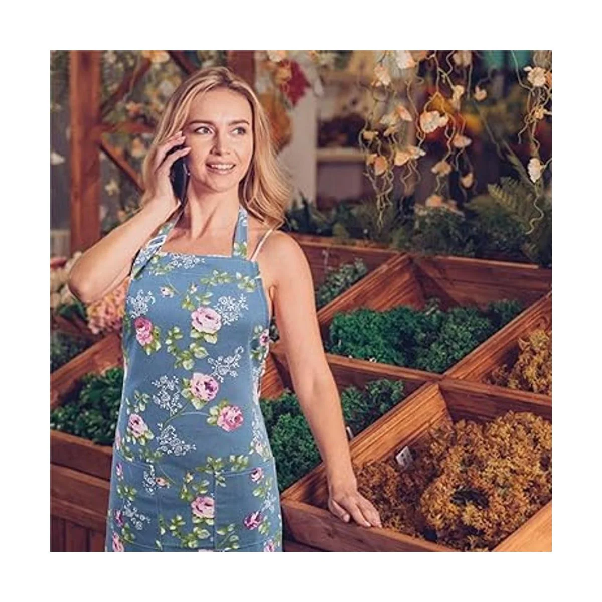 IDEAPRON Delantales de cocina para mujer paquete de 2_5