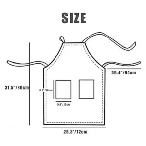 IDEAPRON Delantales de cocina para mujer paquete de 2_7