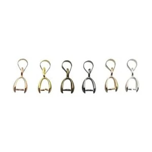 ALLinONE 1 caja de 6 colores metal pellizco clip de fianza_3