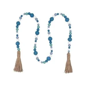 KESYOO Cadena de cuentas de madera para la playa cuentas_5
