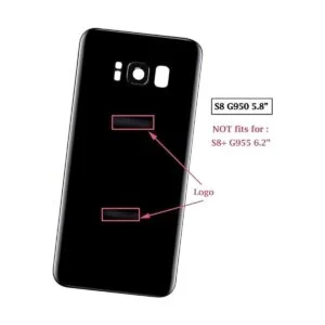 Ubrokeifixit Cubierta de cristal trasera para Samsung_3