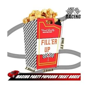 24 cajas de golosinas para palomitas de maíz para auto de_3