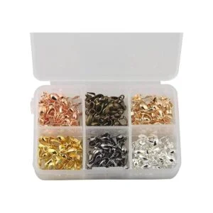 ALLinONE 1 caja de 6 colores metal pellizco clip de fianza_2