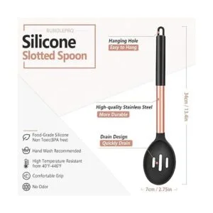 Paquete de 2 cucharas grandes de silicona para cocinar_2
