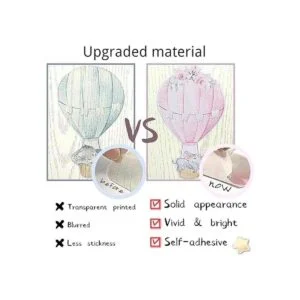 Yovkky Calcomanías de pared para niñas con diseño de_2