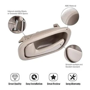 FAERSI 4 piezas de repuesto para manija interior de la_2