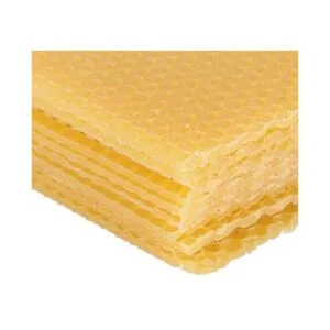 Juego de 10 hojas de cera de abeja natural de cera de_7