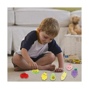 Cllayees 24 juguetes blandos frutas Mochi Squishies mini_6