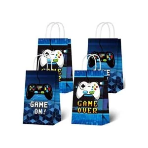 Paquete de 16 bolsas de regalo de fiesta de juegos_1