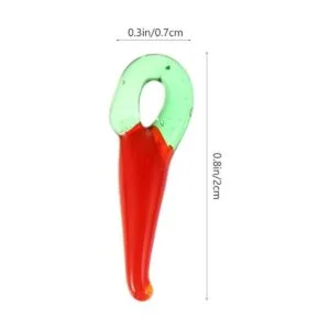 ARTIBETTER 100pcs Chile Pepper Charm Beads Vegetales_7