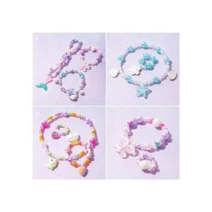 OSNIE Kit de fabricación de joyas de cuentas para niños y_4