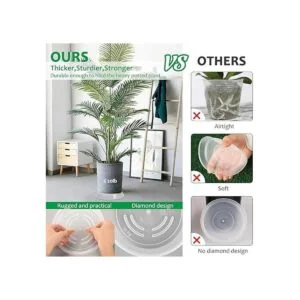 Paquete de 9 bandejas de goteo transparentes de 5 7 y 9_3