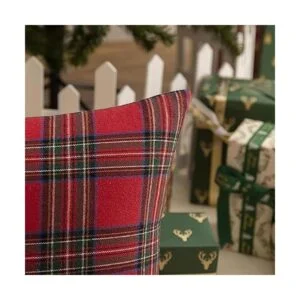 AQOTHES Paquete de 2 fundas de almohada decorativas a_6