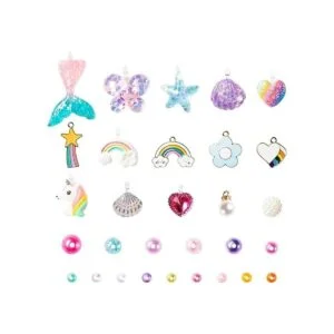 OSNIE Kit de fabricación de joyas de cuentas para niños y_3