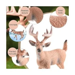 Skylety 6 piezas de figuras de animales del bosque_3