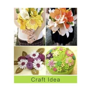 YYCRAFT 1 yarda de tela de fieltro suave de The Yard de 74_4