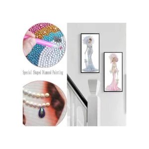 Paquete de 2 kits de pintura de diamantes 5D diamantes de_2