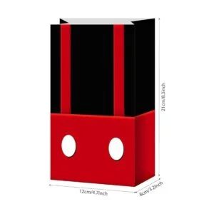 28 bolsas de papel de fiesta de ratón bolsas de regalo de_2