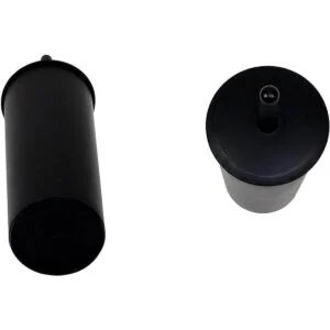 Casaphoria Cepillo y soporte de plástico compacto para_6