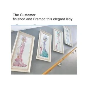 Paquete de 2 kits de pintura de diamantes 5D diamantes de_3