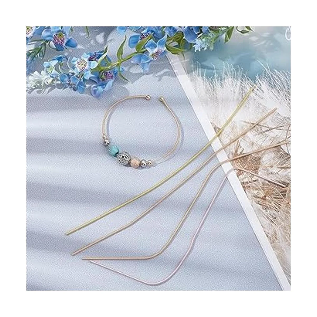 PH PandaHall Alambre de lingote francés de 3 colores_5