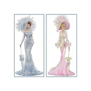Paquete de 2 kits de pintura de diamantes 5D diamantes de_1