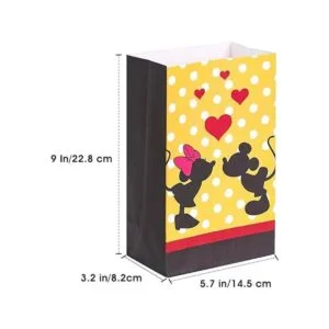 Paquete de 24 bolsas de papel para recuerdos de fiesta de_4