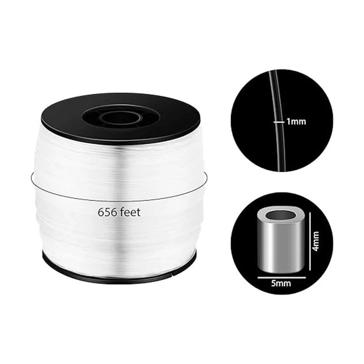 Alambre de pesca transparente y fuerte alambre de pesca_2