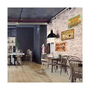 Hotop 3 piezas de diseño rústico retro vintage con reglas_6