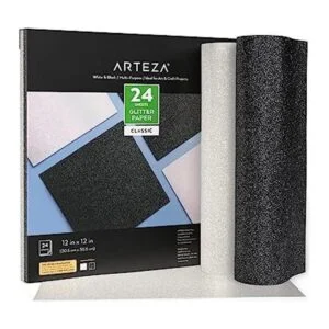 ARTEZA ARTZ4635 Plantillas de papel blanco y negro 24_1