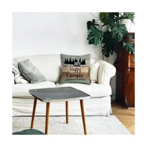 HUYAW Funda de almohada reversible para camping o_3