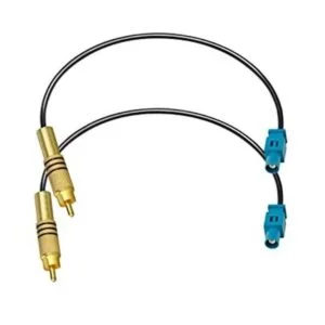 Fakra a RCA Cable TUOLNK Fakra Z macho a RCA macho RG174_1