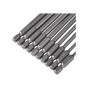 YDLQWCZ Juego de 10 brocas Torx de seguridad T6 T7 T8 T10_4