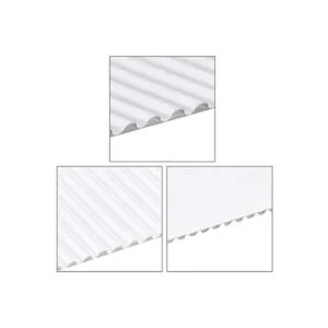 Uxcell 10 hojas de papel de cartón corrugado color_4