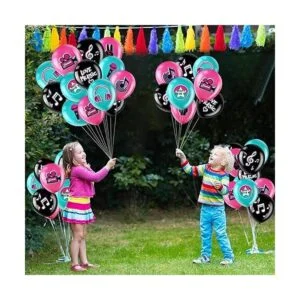 45 globos de fiesta con temática musical de 12 pulgadas_4