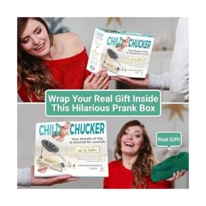 Witty Yeti Divertida caja vacía de regalo de chucker para_2