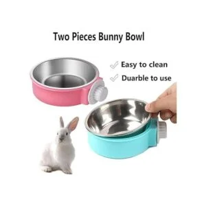 Juego de cuencos de conejo cuencos de comida para_2