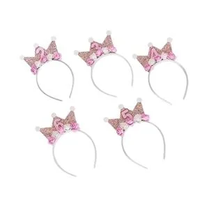 Diademas de corona de cumpleaños para niñas pequeñas_5
