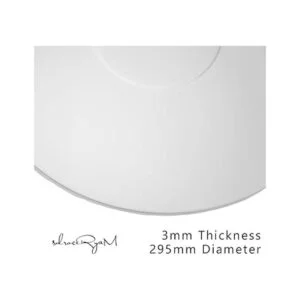 sdroceRyaM Tapete giratorio acrílico de 12 pulgadas_3