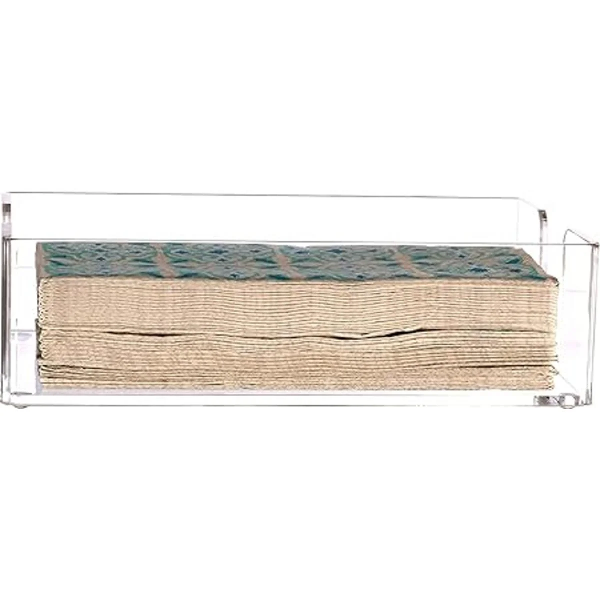 Cq acrylic Servilleteros transparentes para cocina cesta_4