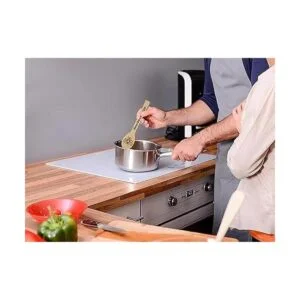 YUJU Juego de 5 cucharas de cocina de madera de abeja_4