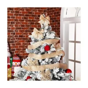 4 rollos de cinta de arpillera natural cinta de encaje de_4