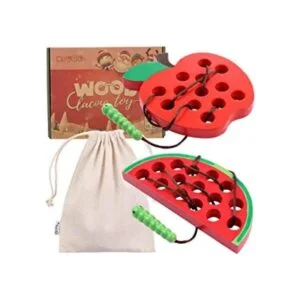 KLT Juguete de cordones para niños pequeños juguetes de_1