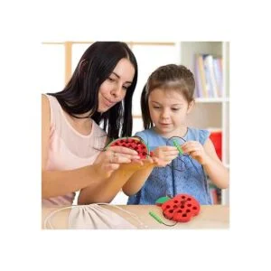 KLT Juguete de cordones para niños pequeños juguetes de_6