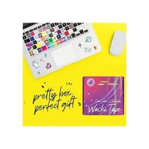 Juego de 40 rollos de cinta washi 0.591 in de ancho de_5