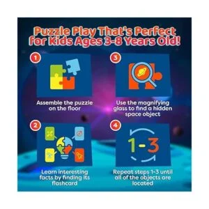 Rompecabezas espía de sistema solar con tarjetas y lupa 2_6