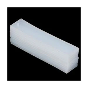 20 moldes rectangulares de silicona de 5.5 pulgadas para_7