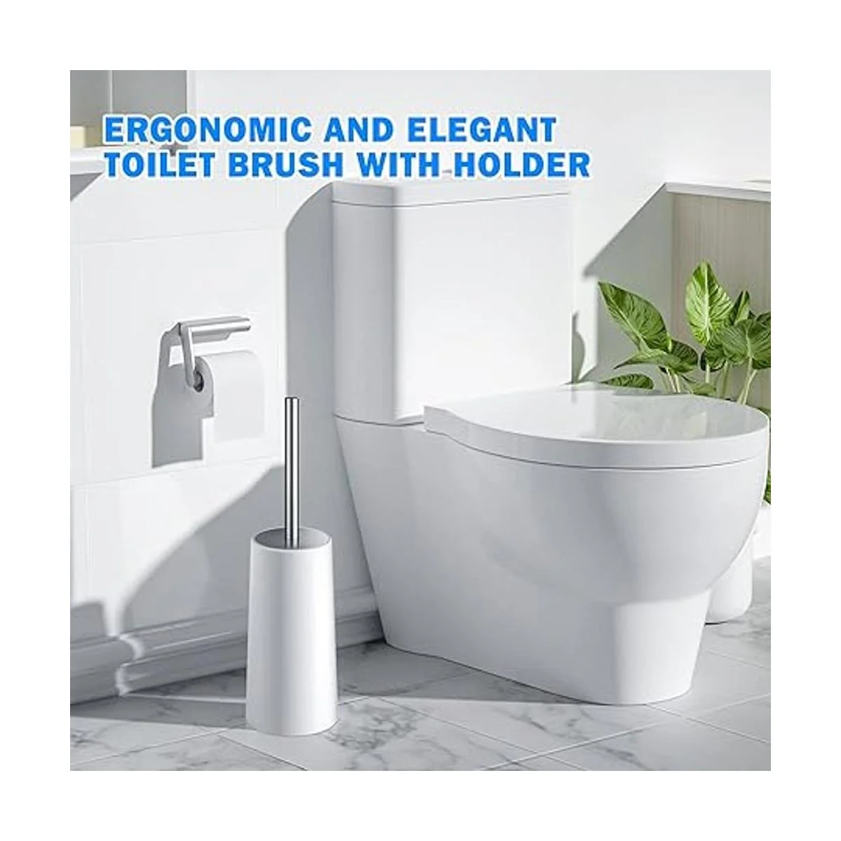 IXO Cepillo de inodoro y soporte cepillo de inodoro con_6