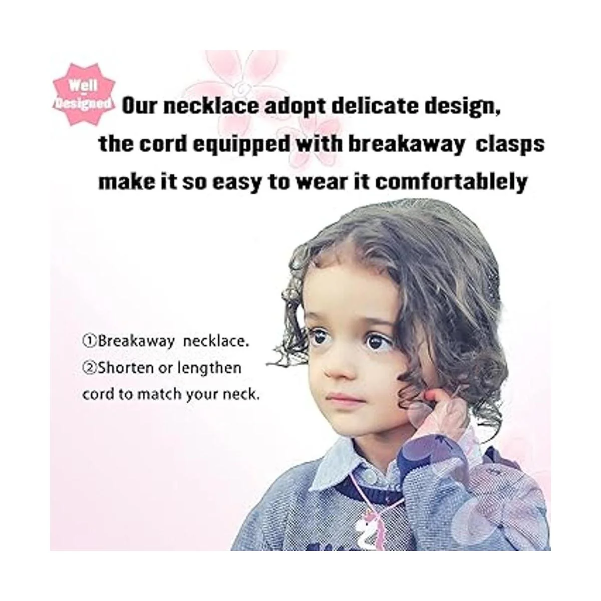 Collar sensorial masticable para niñas 5 collares_3