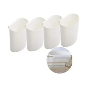 4 portavasos colgantes oficina organizador de pared de_1